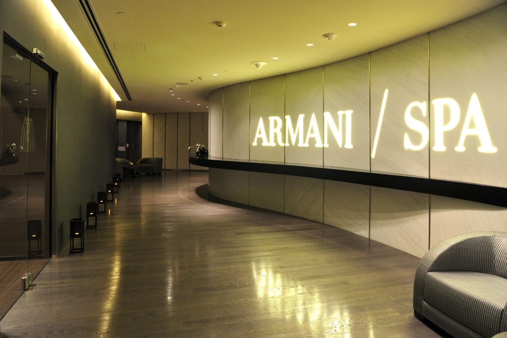 Armani hotel Spa